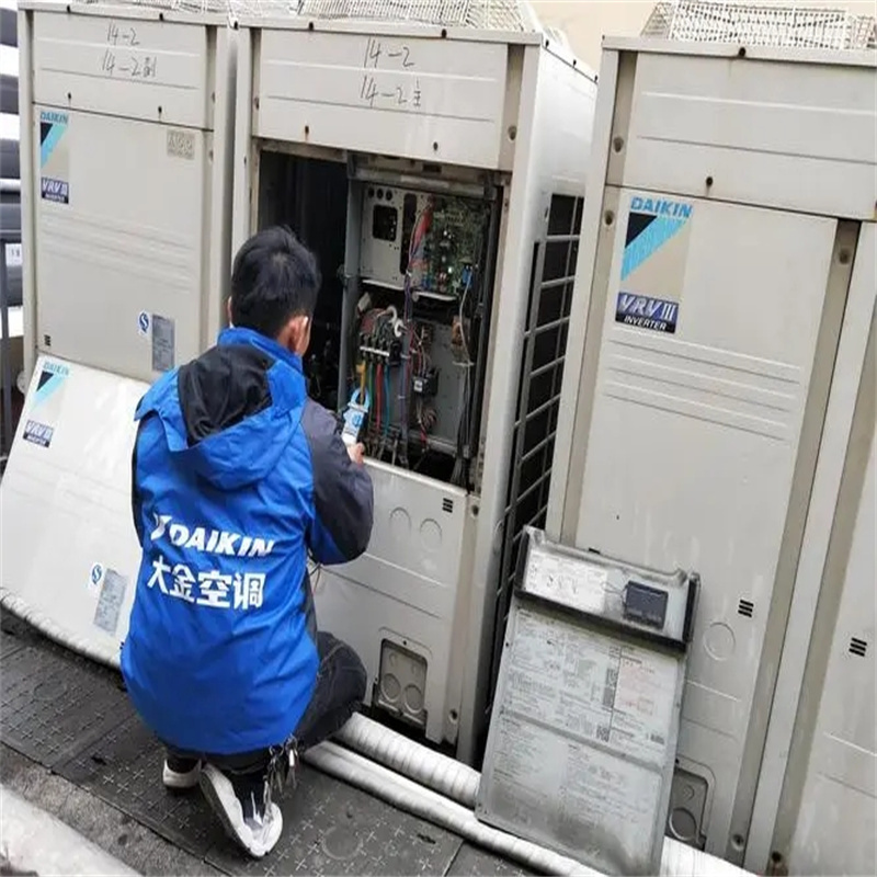 深圳盐田小梅沙柜机空调跳闸故障维修